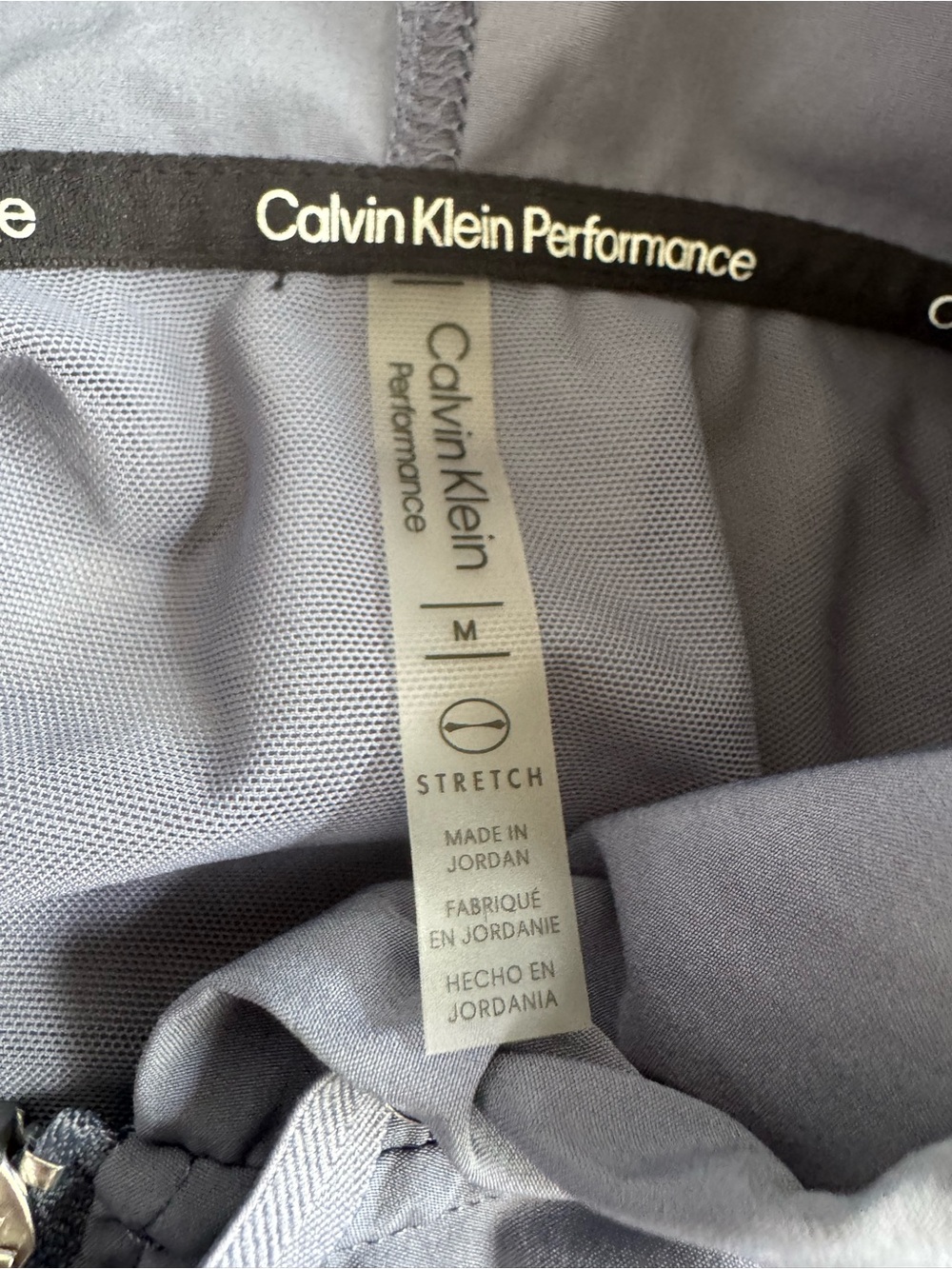 Calvin Klein Sport Dress M Sleeveless Zip Up Hooded Tennis Athletic Preppy Grey - Picture 4 of 14